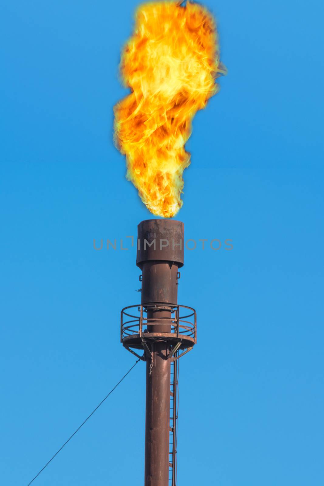Chimney for flaring by JFsPic
