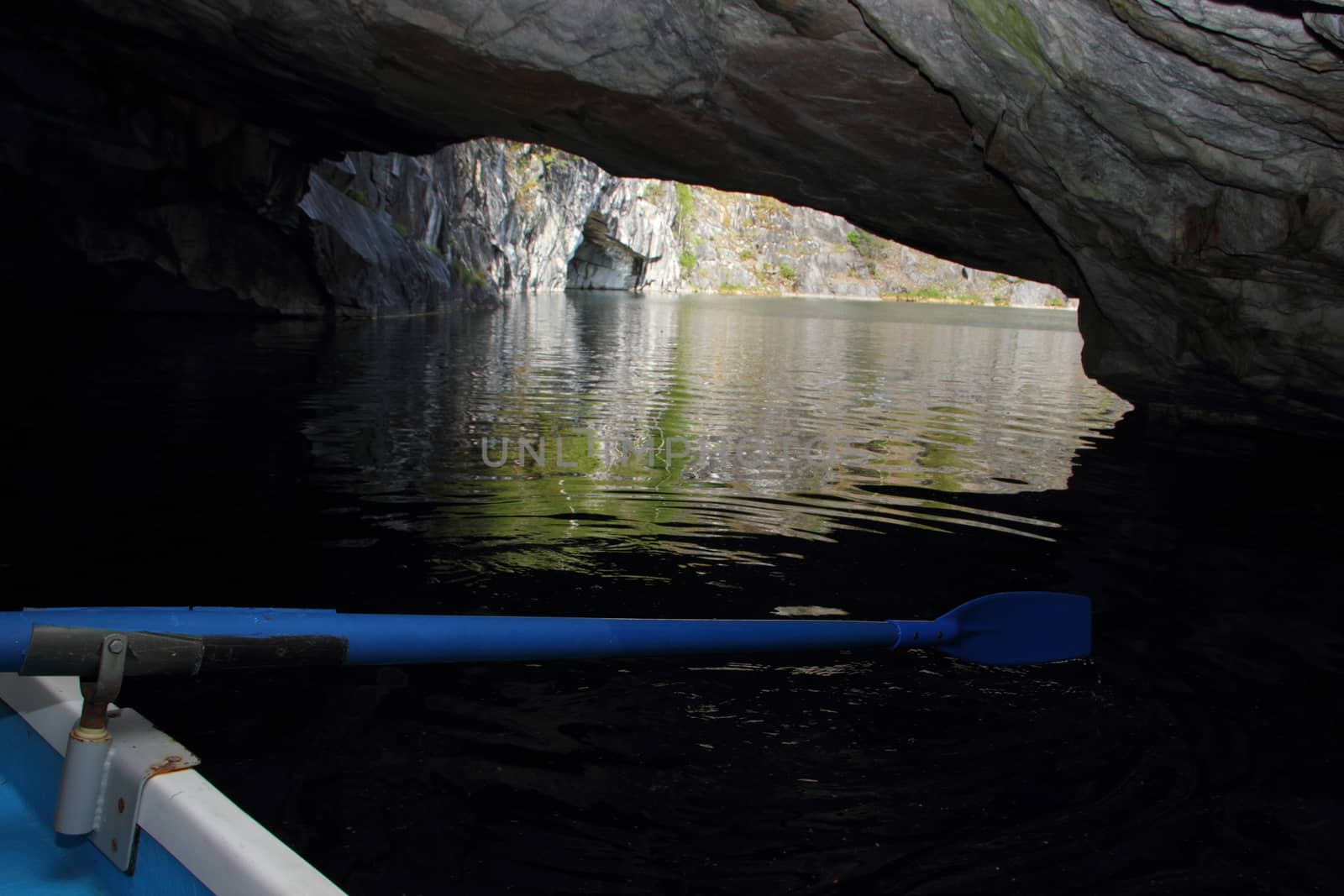 View from the cave of marble quarry by Metanna