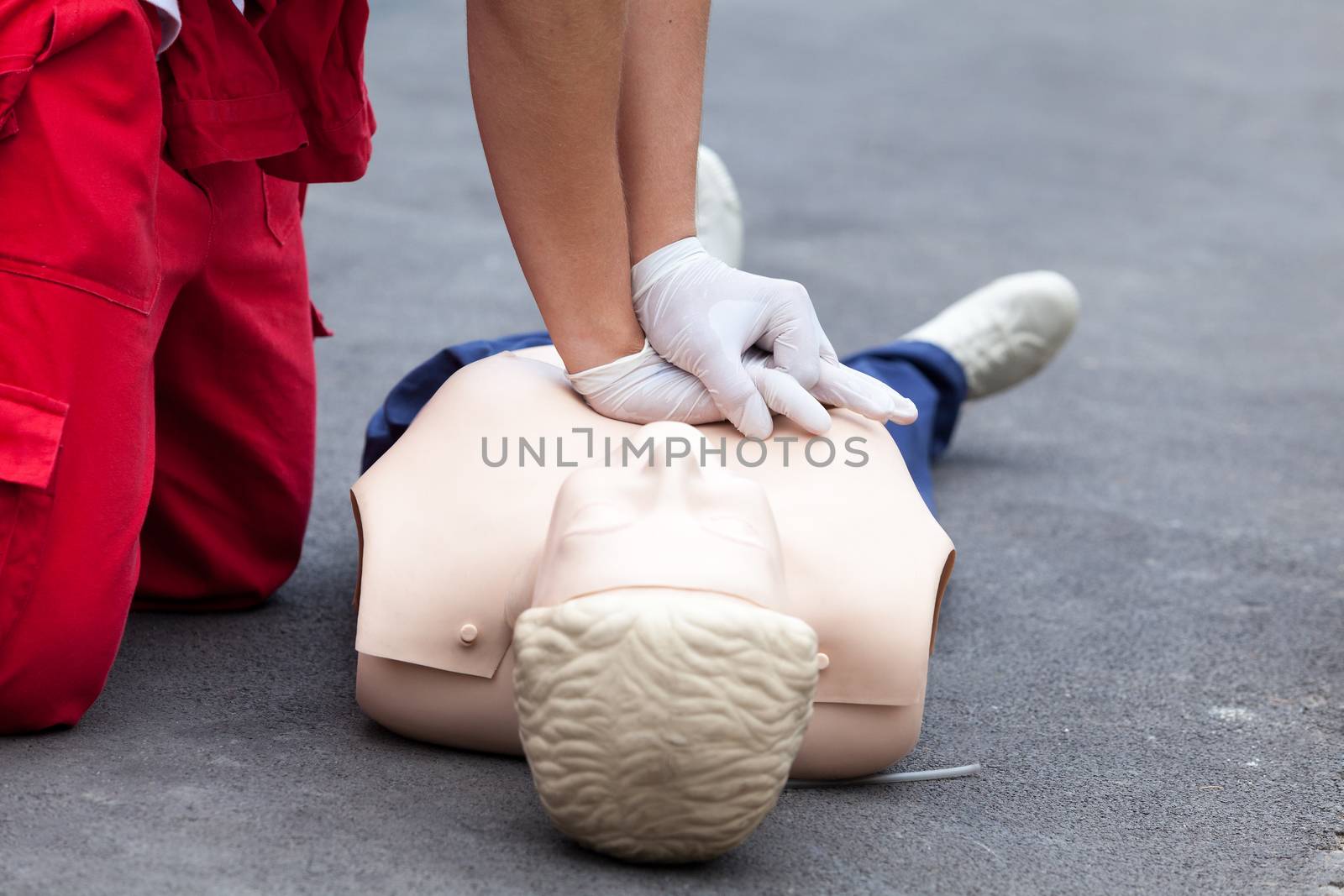 CPR - Cardiopulmonary resuscitation by wellphoto