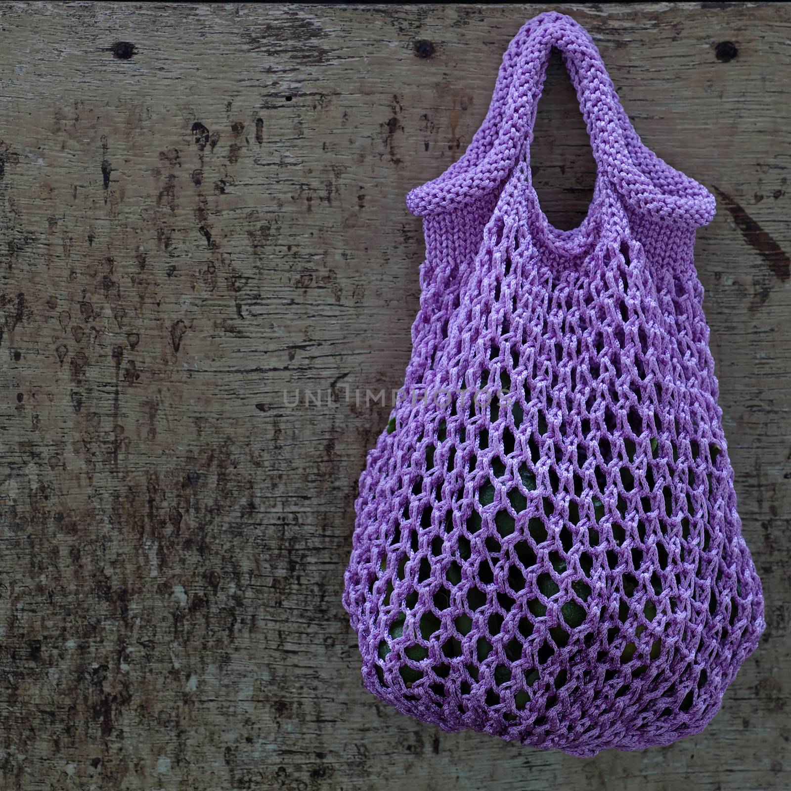 knit hand made hand bag from yarn by xuanhuongho