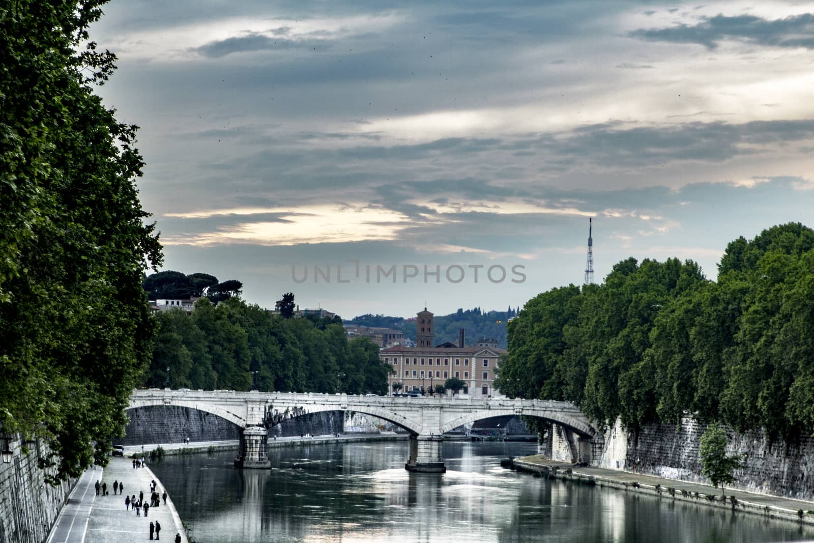 Bridge in Rome by StefanoAngeloni