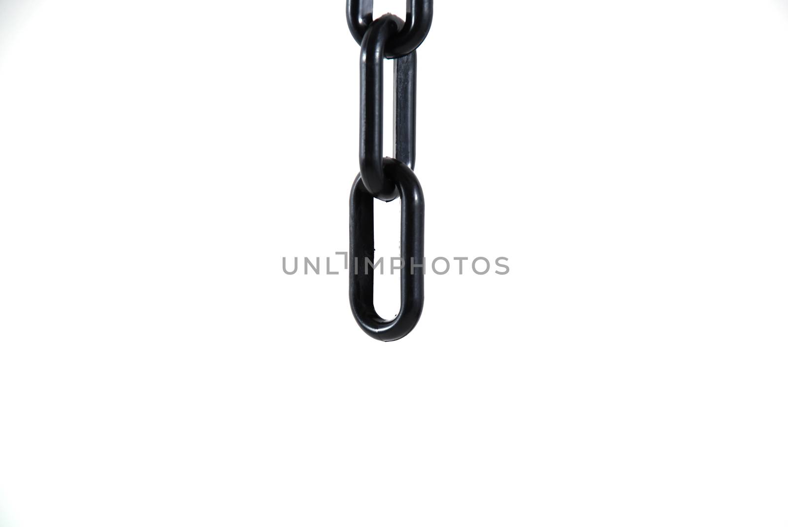 stock pictures of a lenght of a black chain