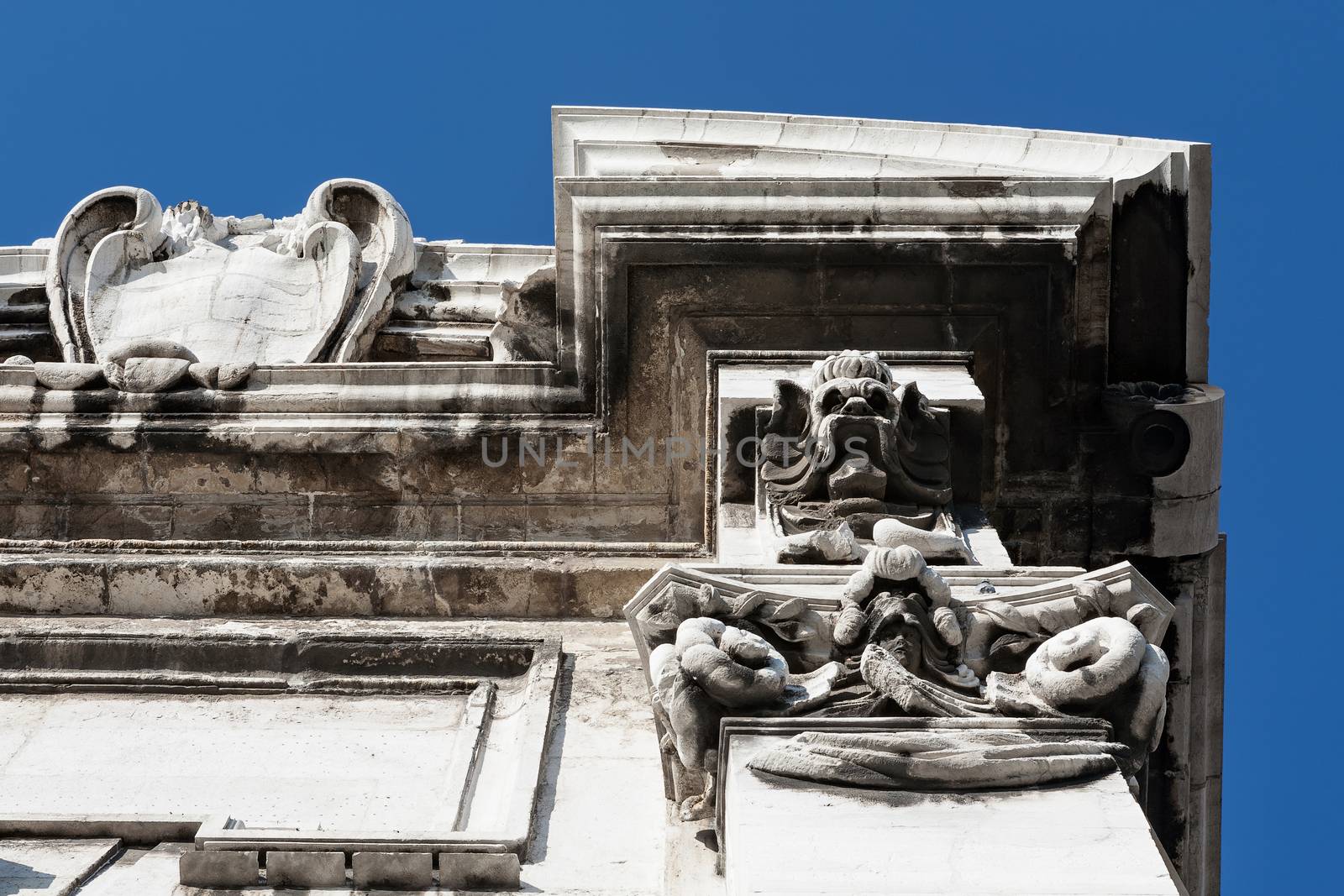 Closeup of Porta Pia, Ancona, Italy by LuigiMorbidelli