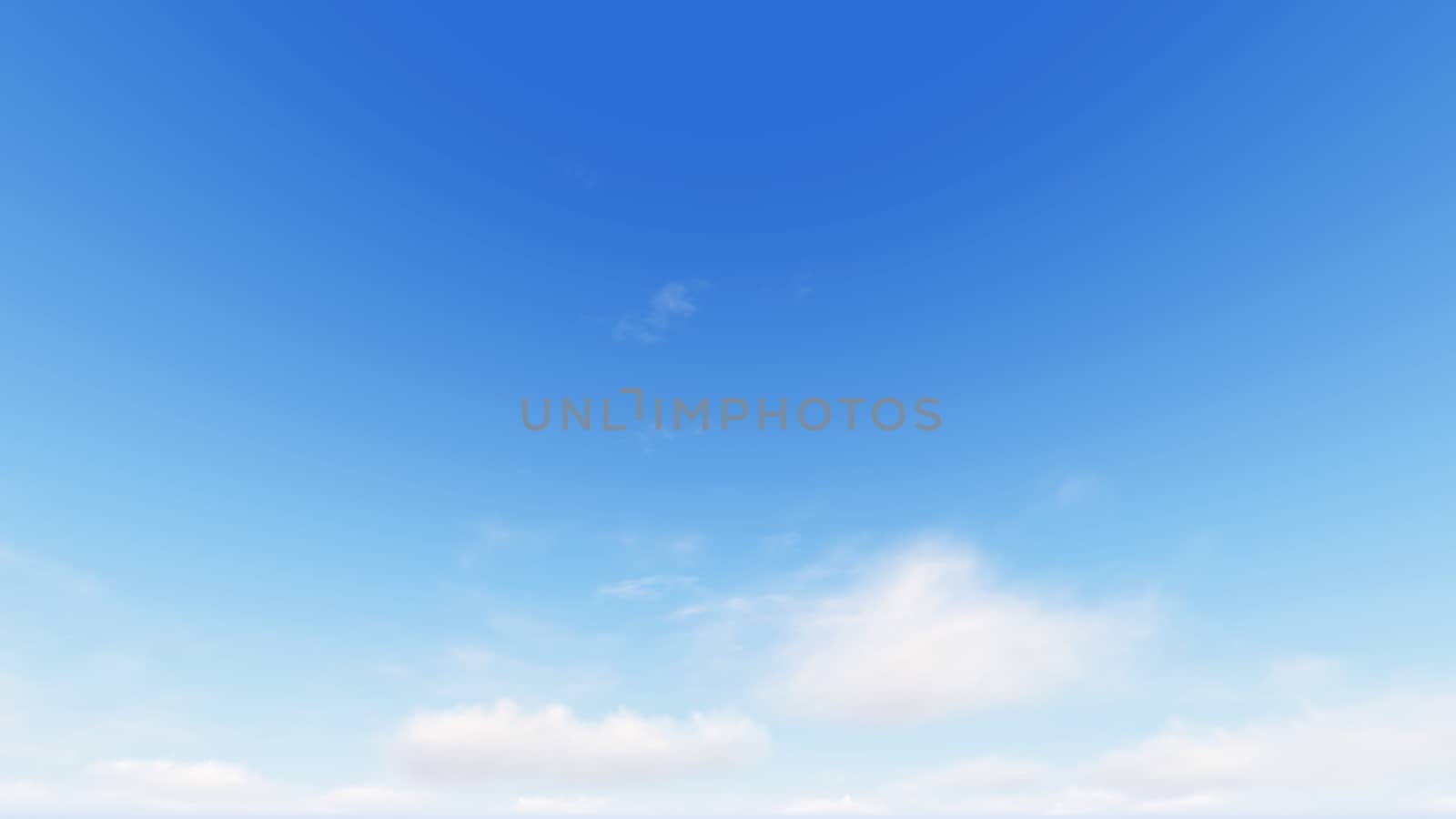 Cloudy blue sky abstract background, blue sky background with tiny clouds, 3d rendering

