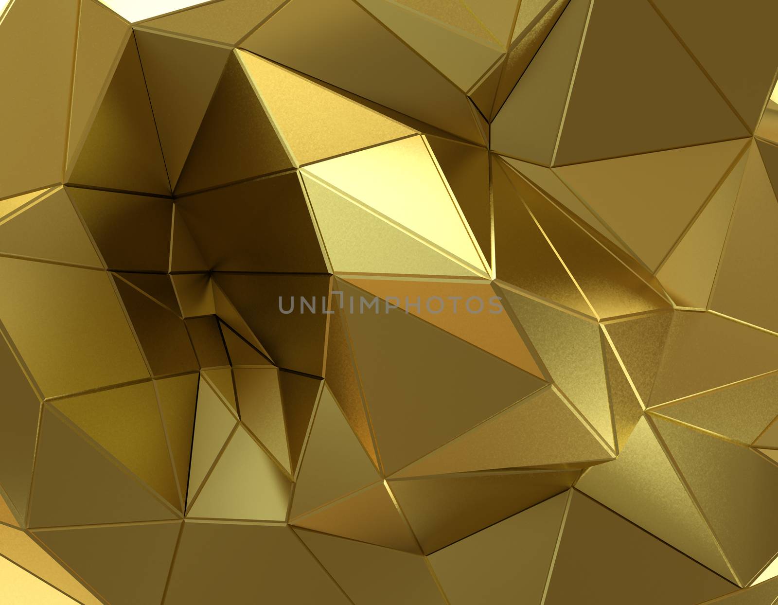 Abstract gold surface. Futuristic background by cherezoff