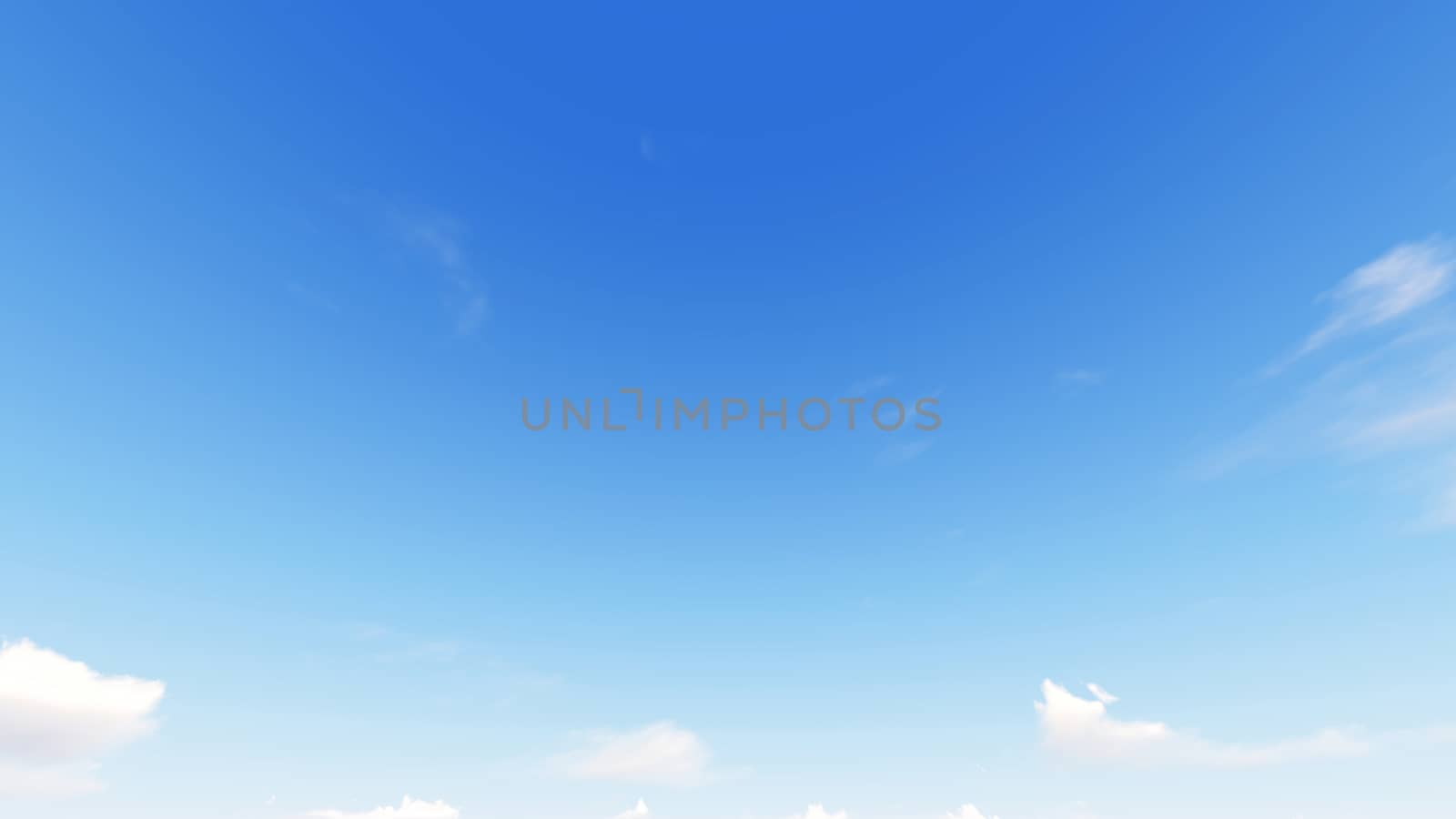 Cloudy blue sky abstract background, blue sky background with tiny clouds, 3d rendering

