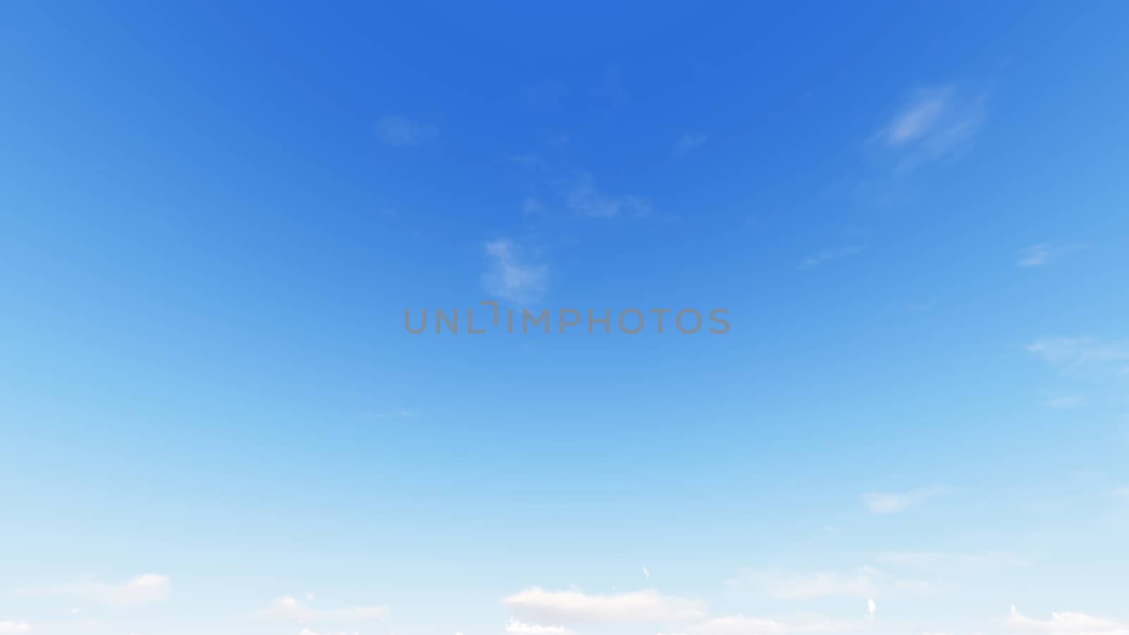 Cloudy blue sky abstract background, blue sky background with tiny clouds, 3d rendering

