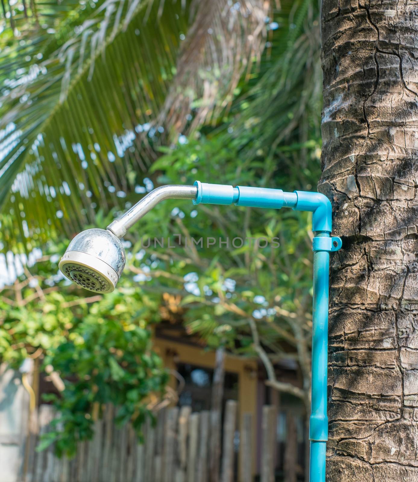 outdoor shower bath