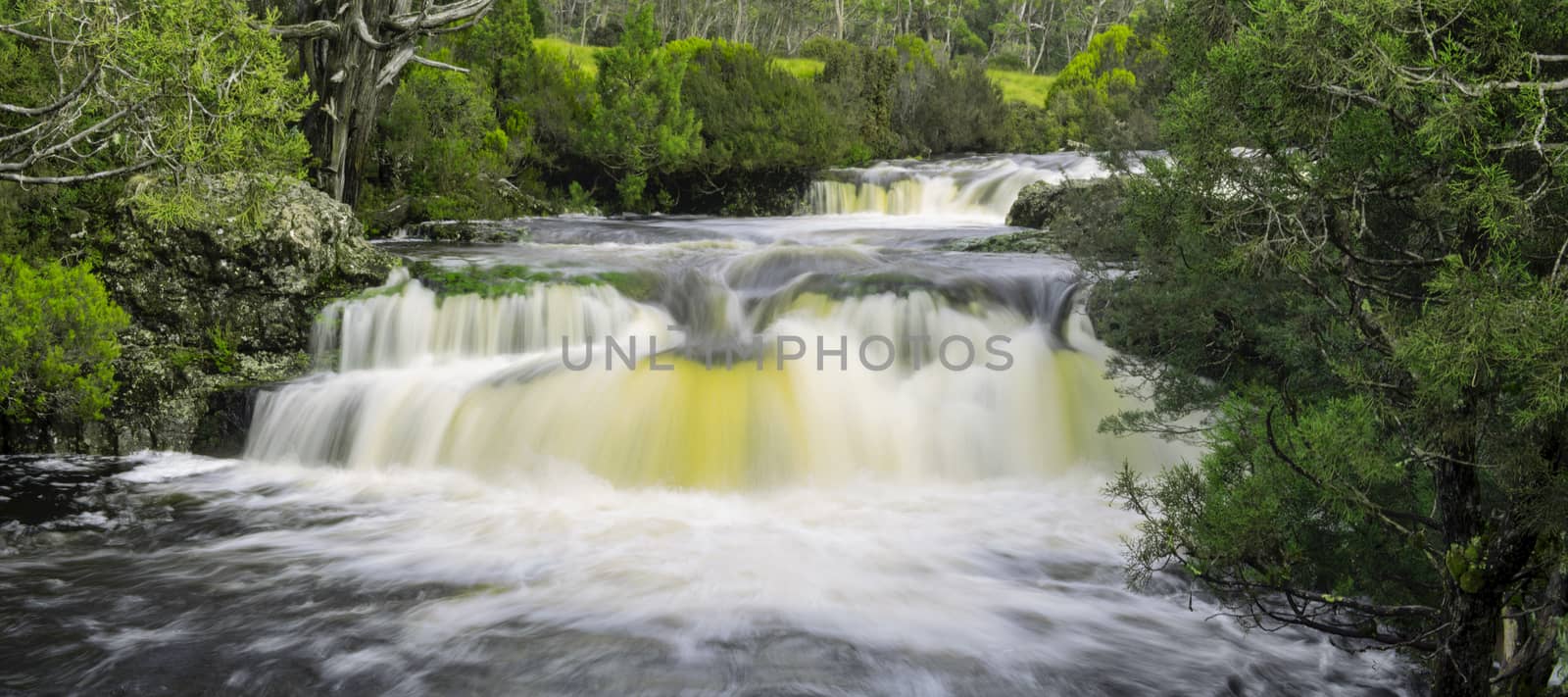 Waterfall in Cradle Mountain by artistrobd