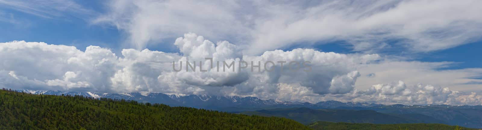 Altai mountains. Beautiful highland landscape. Russia. Siberia by ISerg