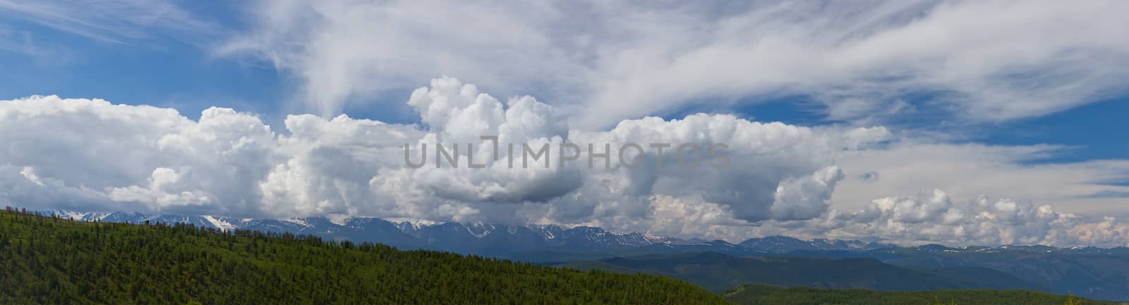 Altai mountains. Beautiful highland landscape. Russia. Siberia