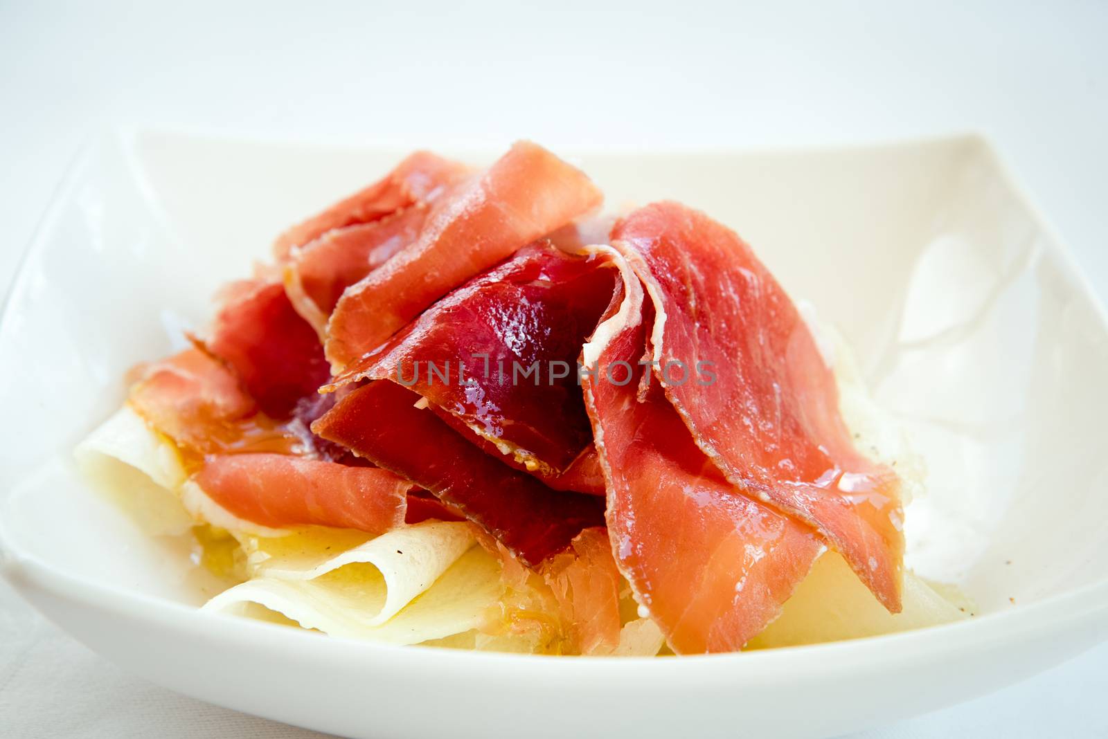 Jamon with melon . by LarisaP