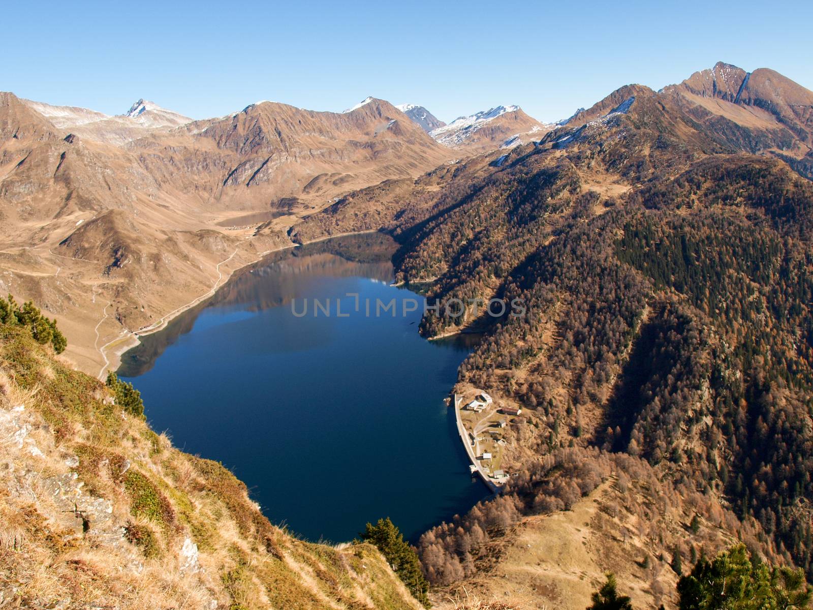 Foisc Quinto, Switzerland: Hiking in the mountains of the Lepontine Alps with views of the Leventina valley.