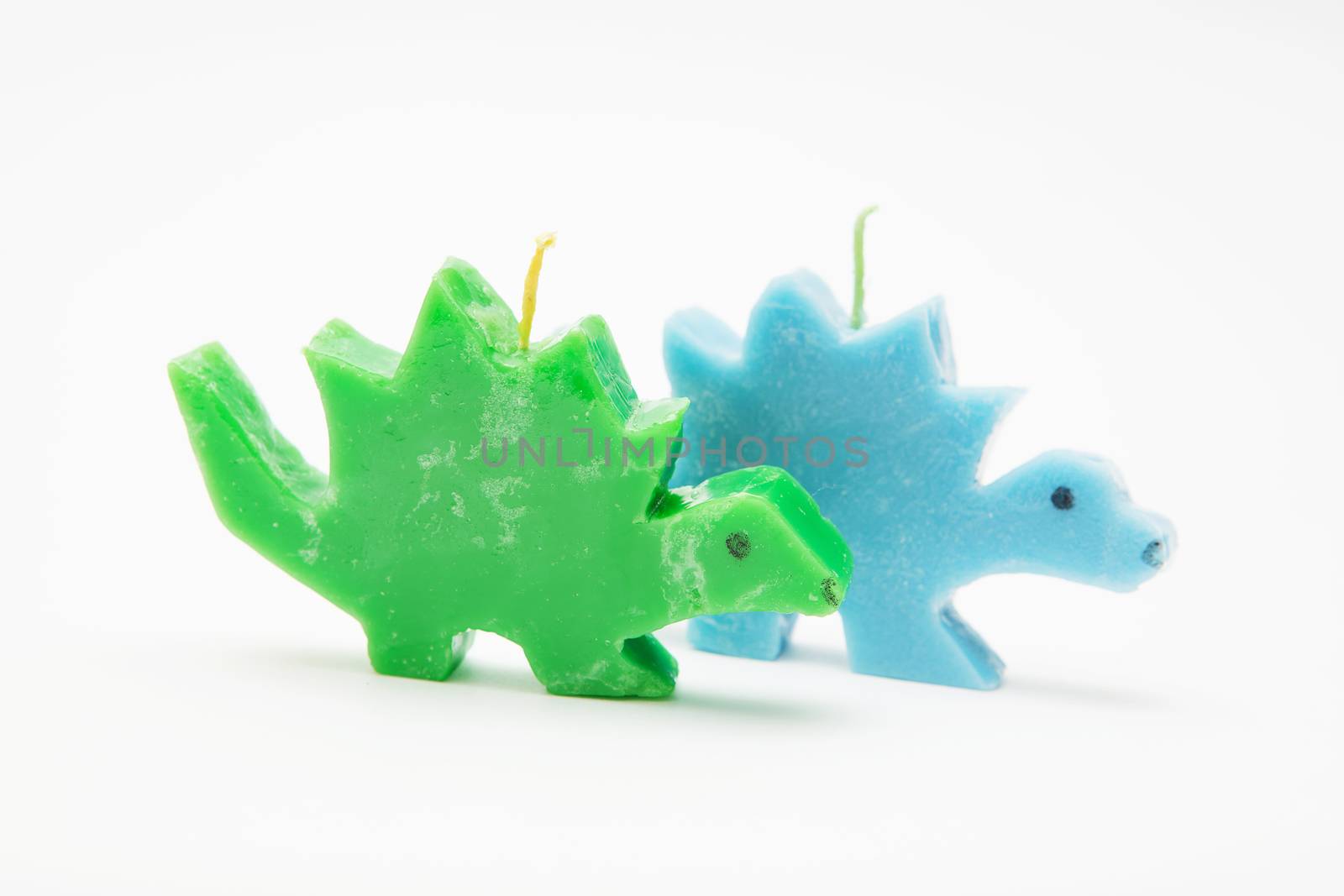Funny Souvenir gift candles in the shape of multicolored dragons by natazhekova