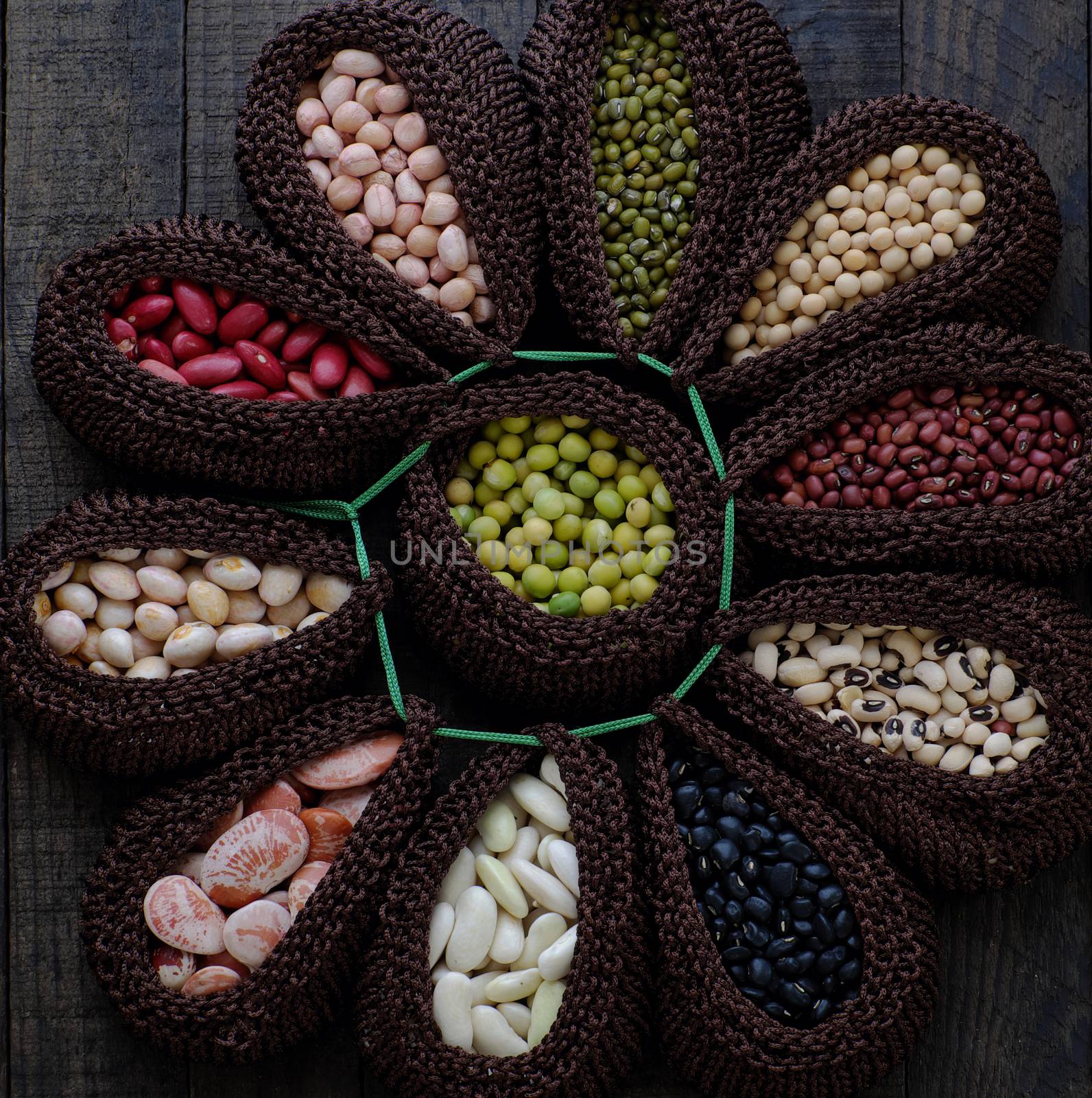 Collection of whole bean, Vietnam agriculture product, various fiber food background,  cereal make reduce cholesterol, prevent cancer, stability blood sugar, increase immune system, make heart health