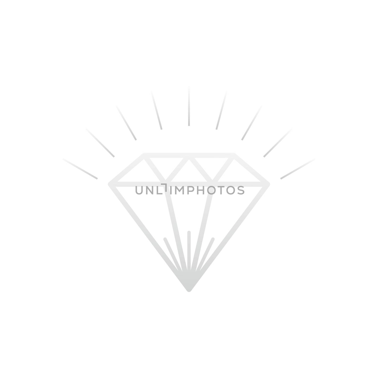 diamond jewelry gemstone theme vector art illustration