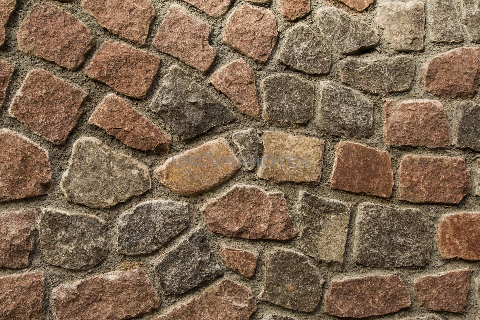 View of a detail of a wall of a house