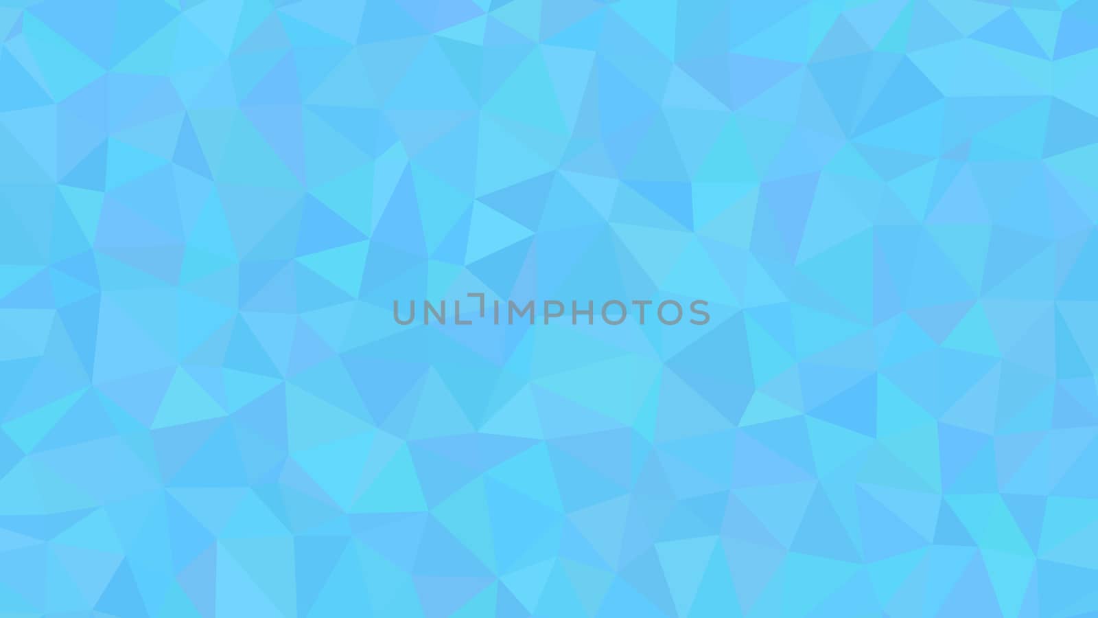 Abstract blue lowploly of many triangles background for use in design by skrotov