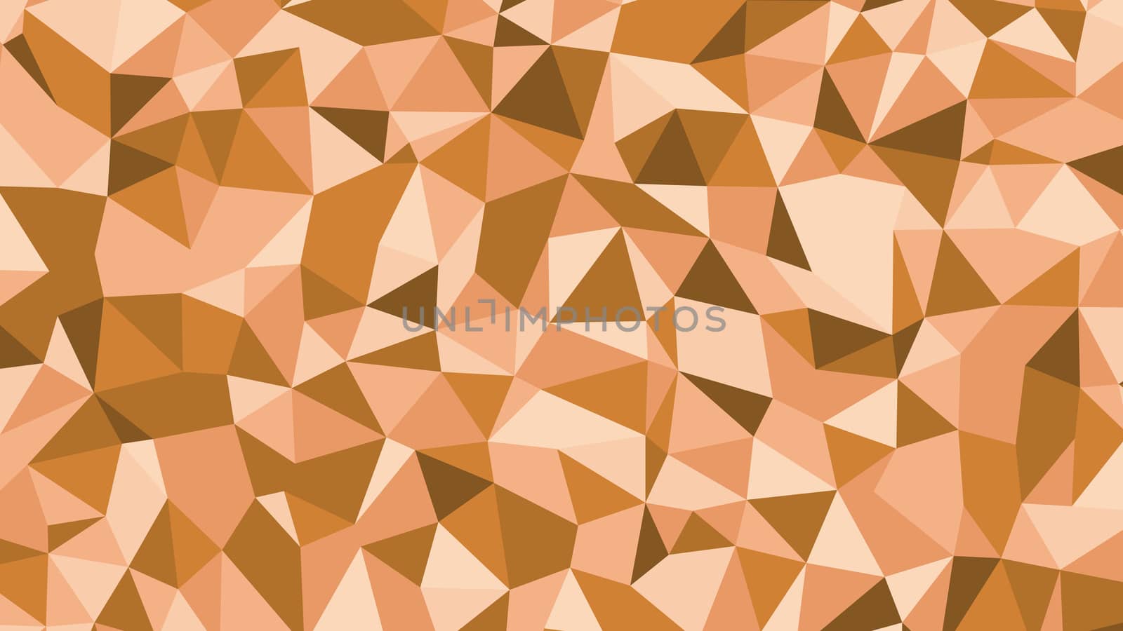 Abstract brown lowploly of many triangles background for use in design by skrotov