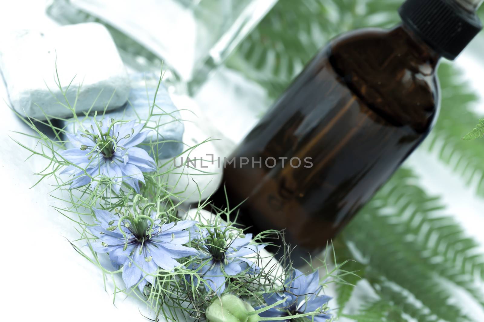Alternative medicine with flower by mmproduct