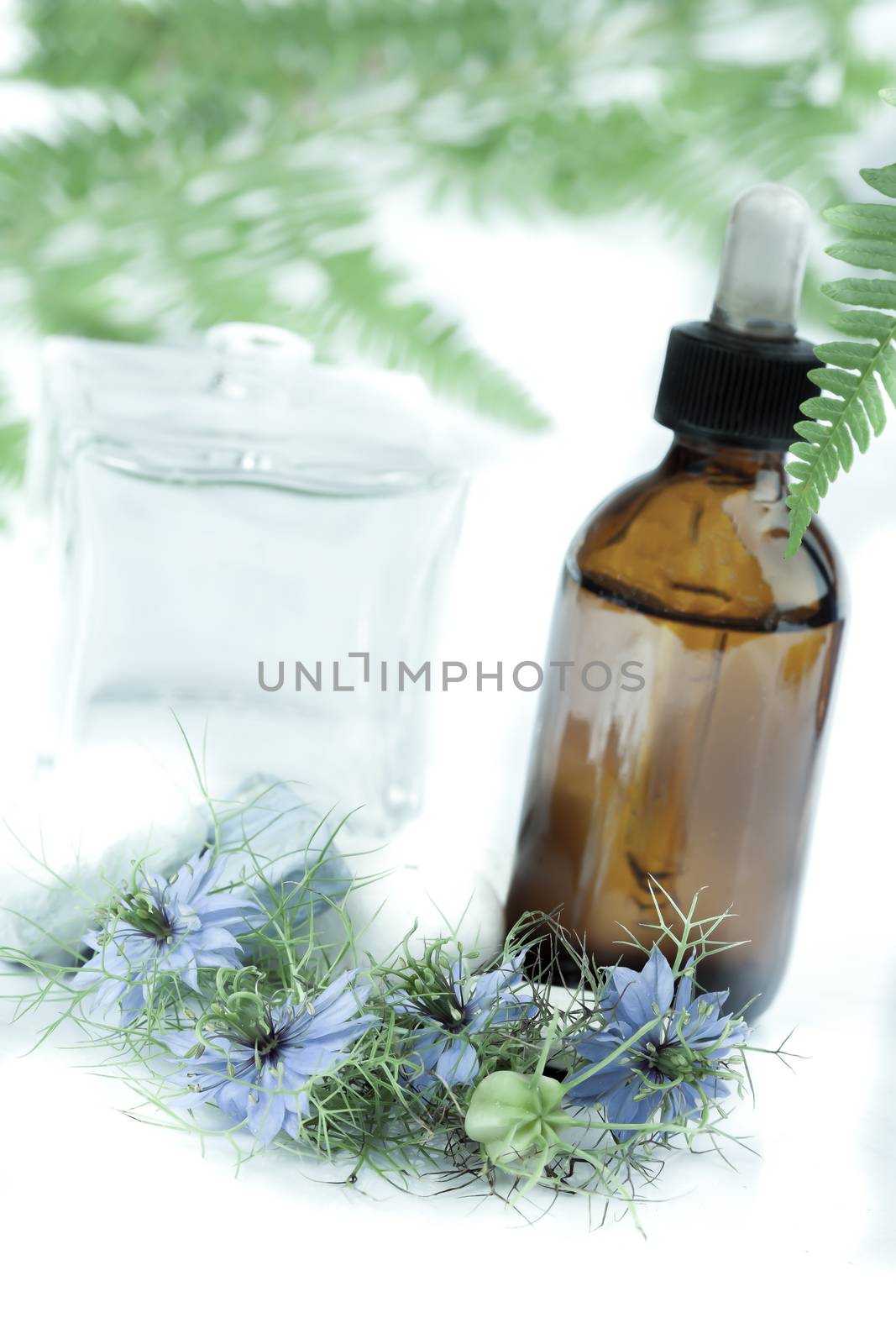 Alternative medicine with flower by mmproduct