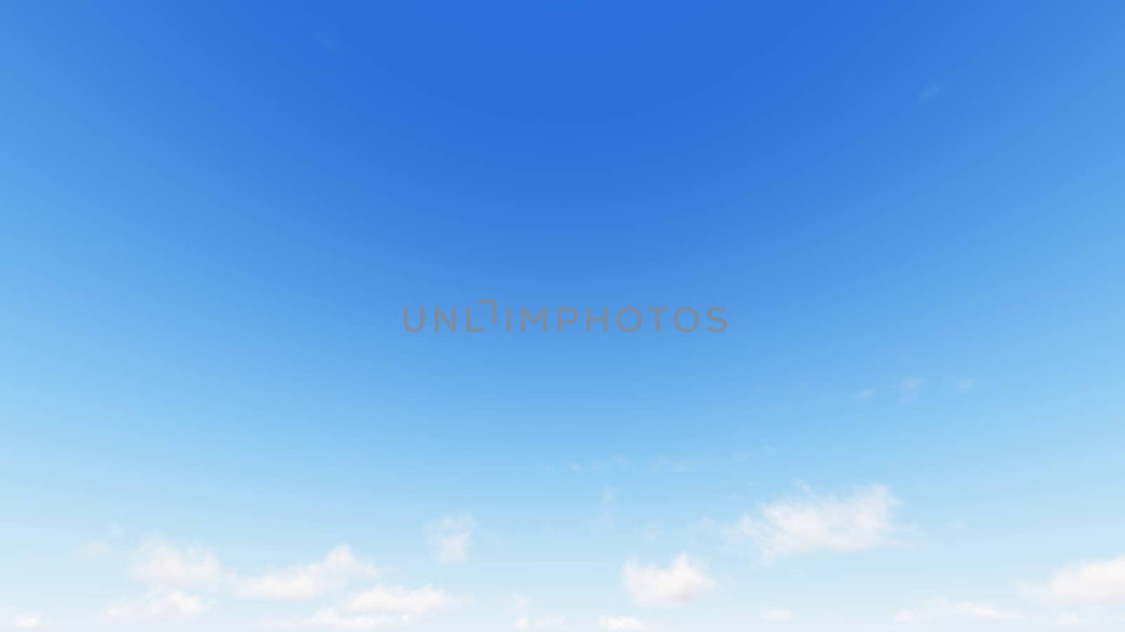 Cloudy blue sky abstract background, blue sky background with tiny clouds, 3d rendering

