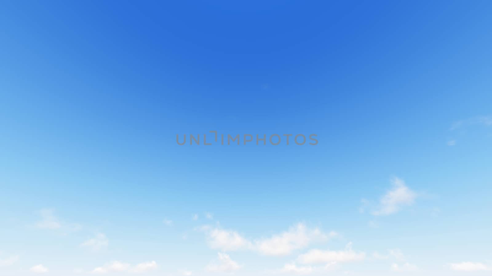 Cloudy blue sky abstract background, blue sky background with tiny clouds, 3d rendering

