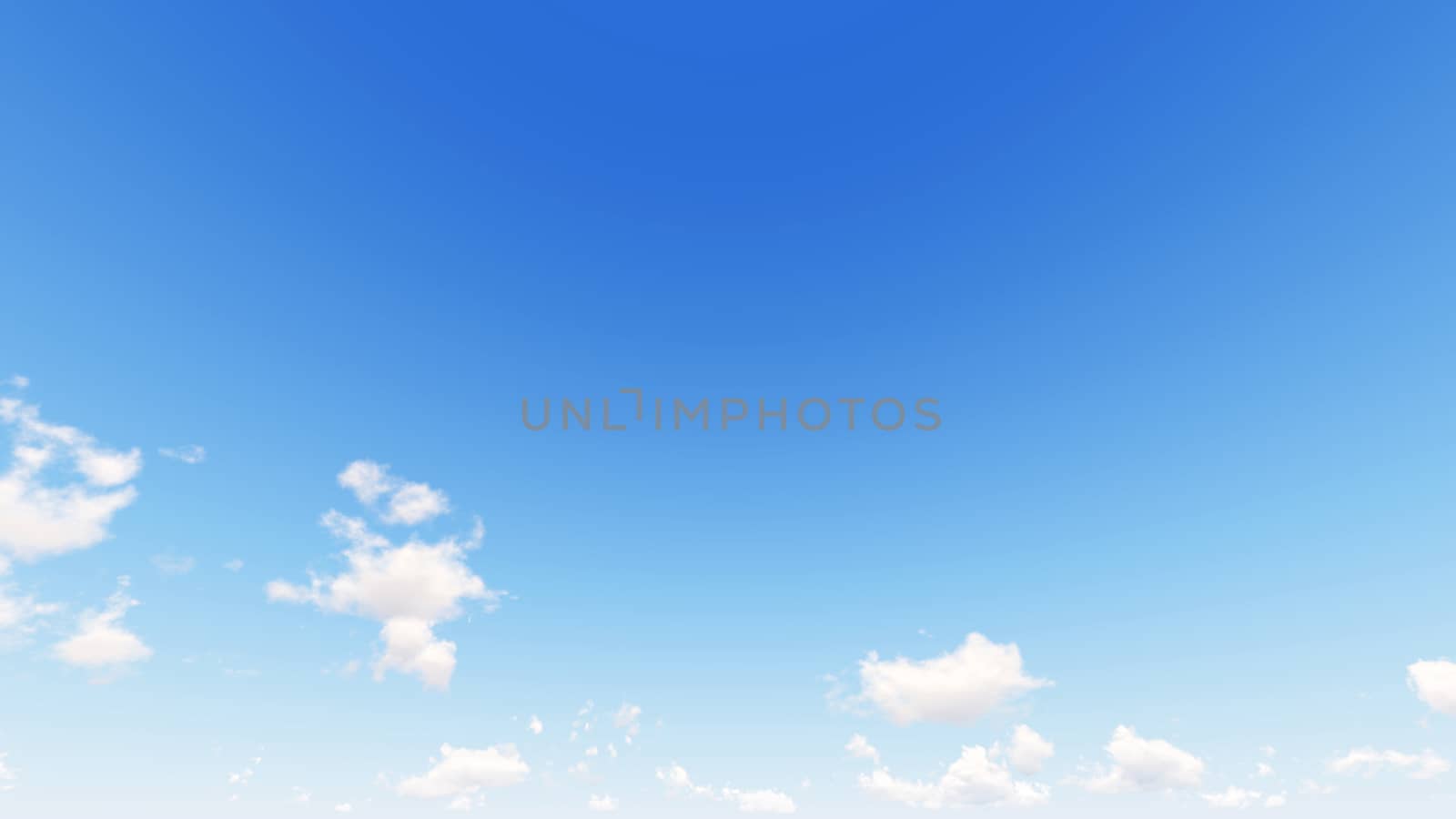 Cloudy blue sky abstract background, blue sky background with tiny clouds, 3d rendering

