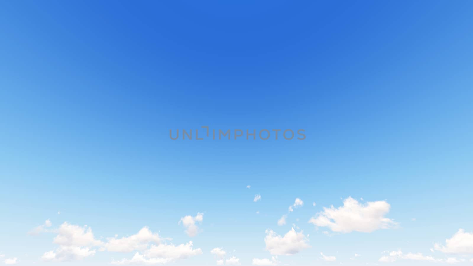 Cloudy blue sky abstract background, blue sky background with tiny clouds, 3d rendering

