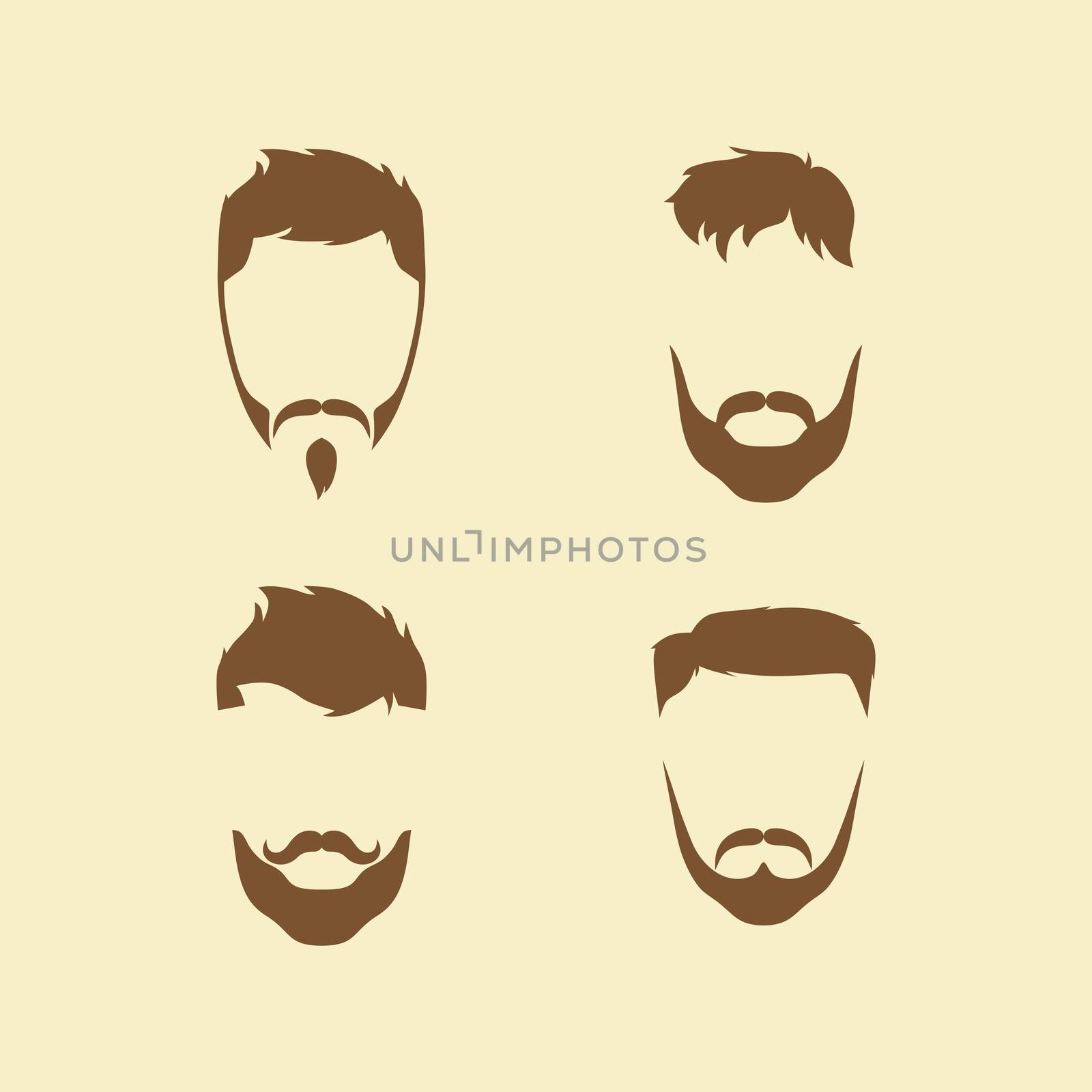 hipster retro geek theme vector art illustration