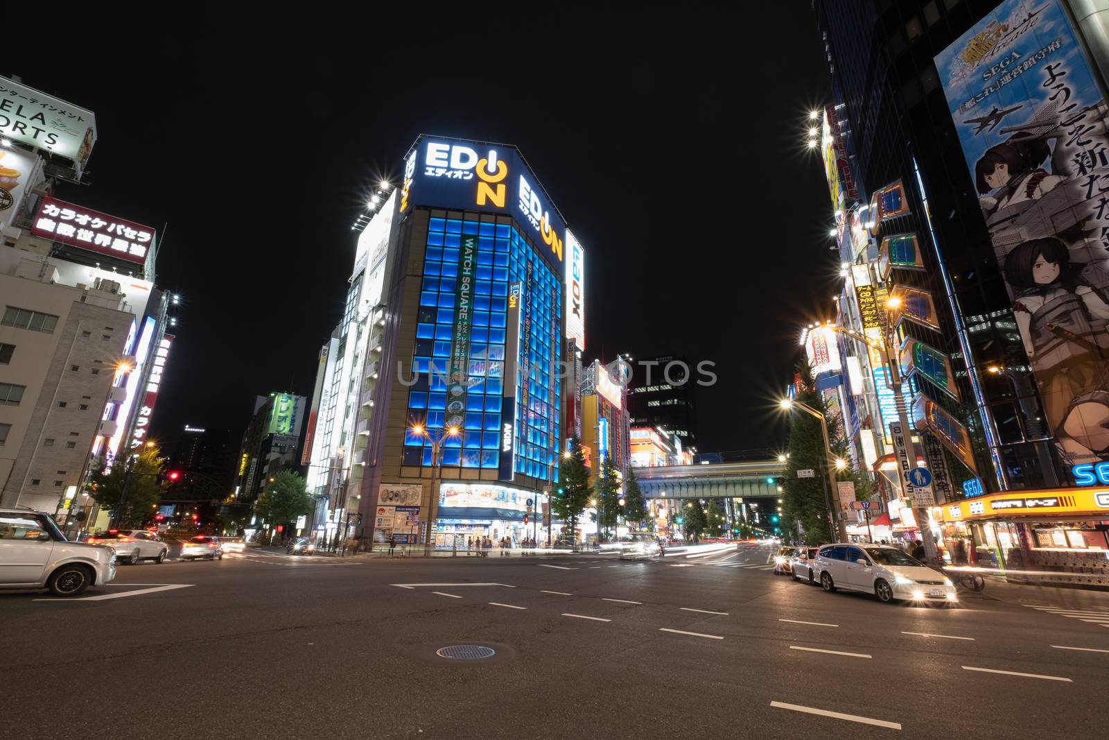 TOKYO JAPAN October 10,2016 - Akihabara is a major shopping area for electronic,computer,anime and games