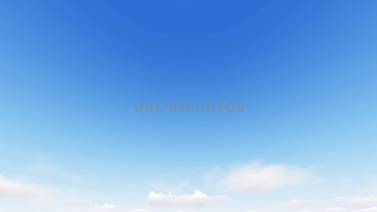 Cloudy blue sky abstract background, blue sky background with tiny clouds, 3d rendering

