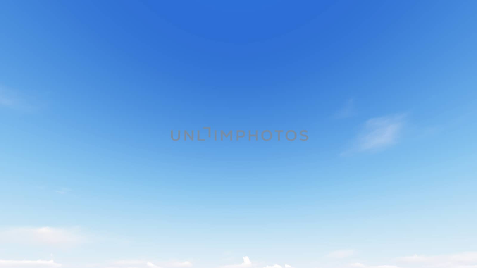 Cloudy blue sky abstract background, blue sky background with tiny clouds, 3d rendering

