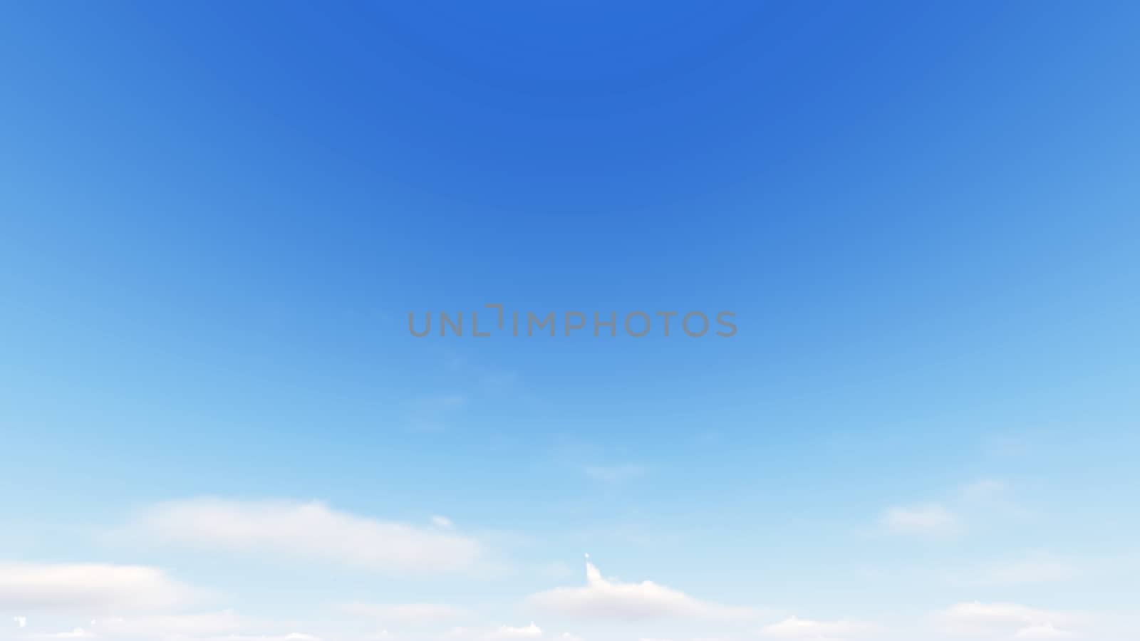 Cloudy blue sky abstract background, blue sky background with tiny clouds, 3d rendering

