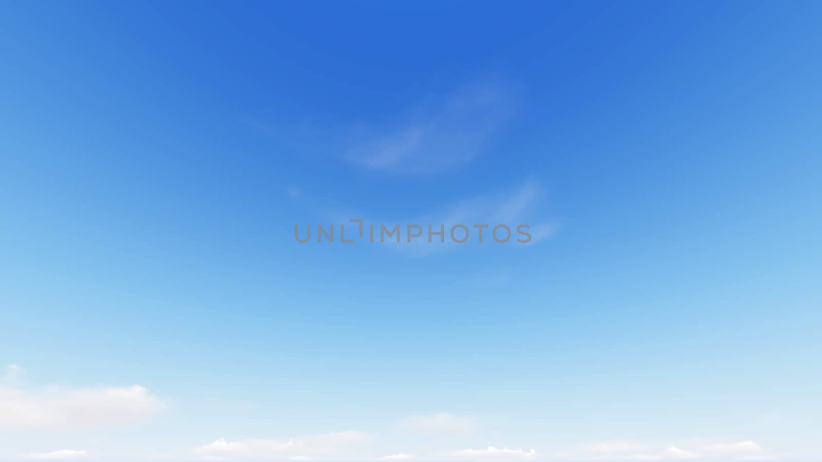 Cloudy blue sky abstract background, blue sky background with tiny clouds, 3d rendering

