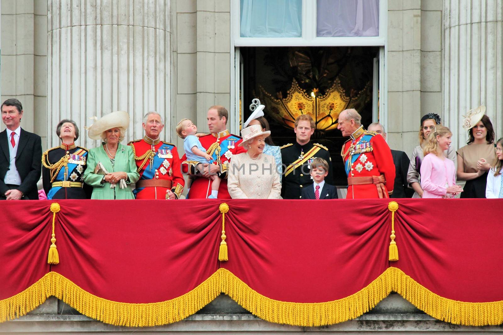 Trooping of the colour Balcony 2015 by cheekylorns