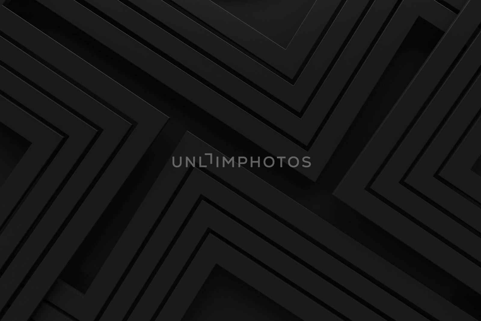black vintage retro pattern background line 3d rendering by chingraph