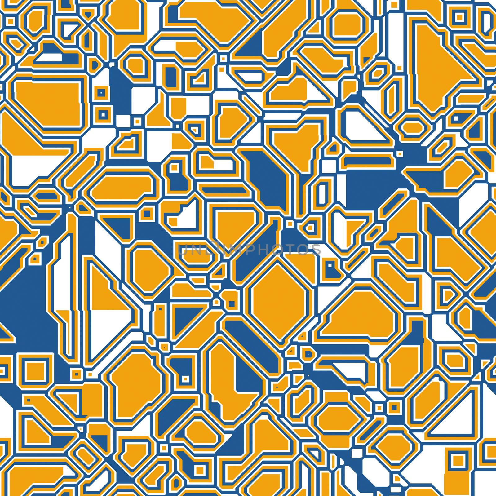 seamless abstract pattern technology geometric polygonal background for your design.