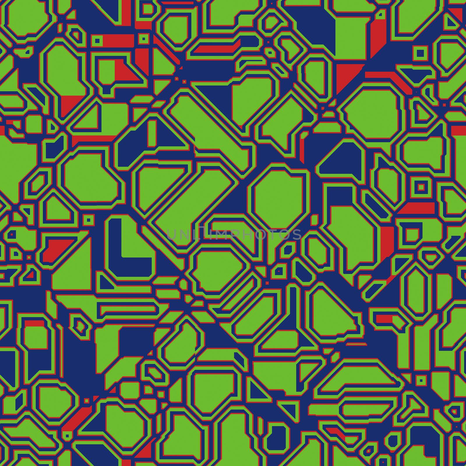 seamless abstract pattern technology geometric polygonal background for your design.