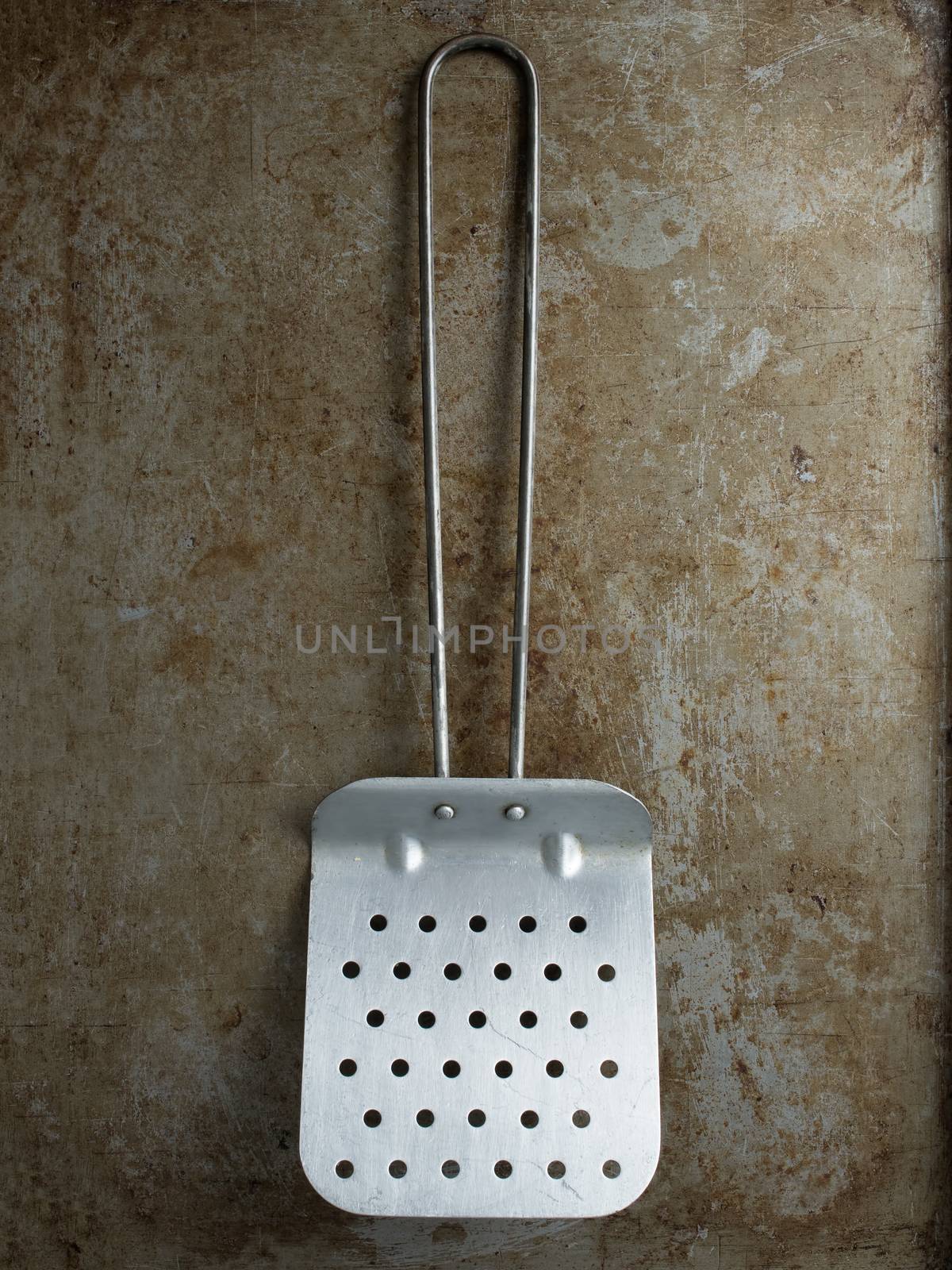 rustic retro english antique fish slice spatula by zkruger