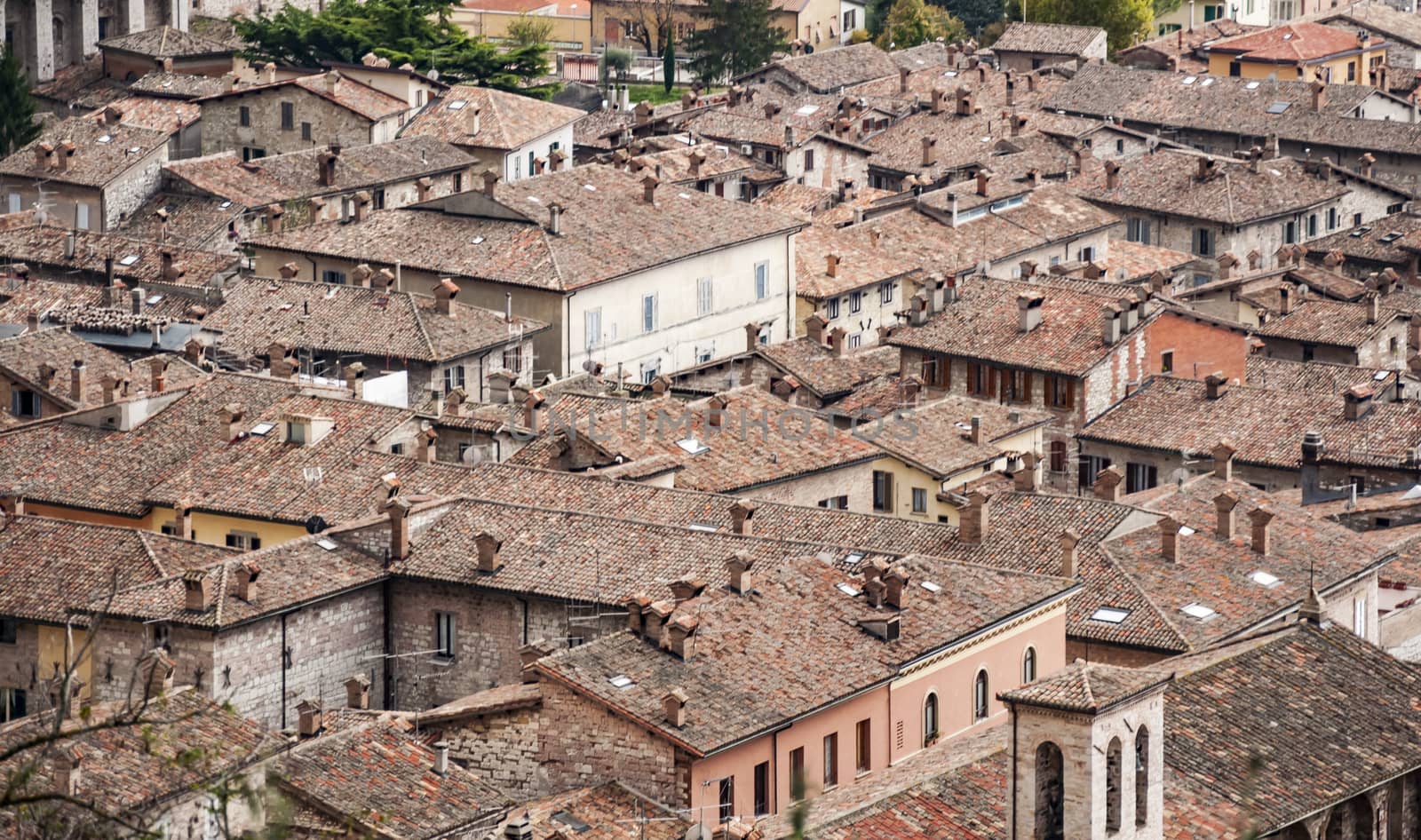 view of Gubbio by edella