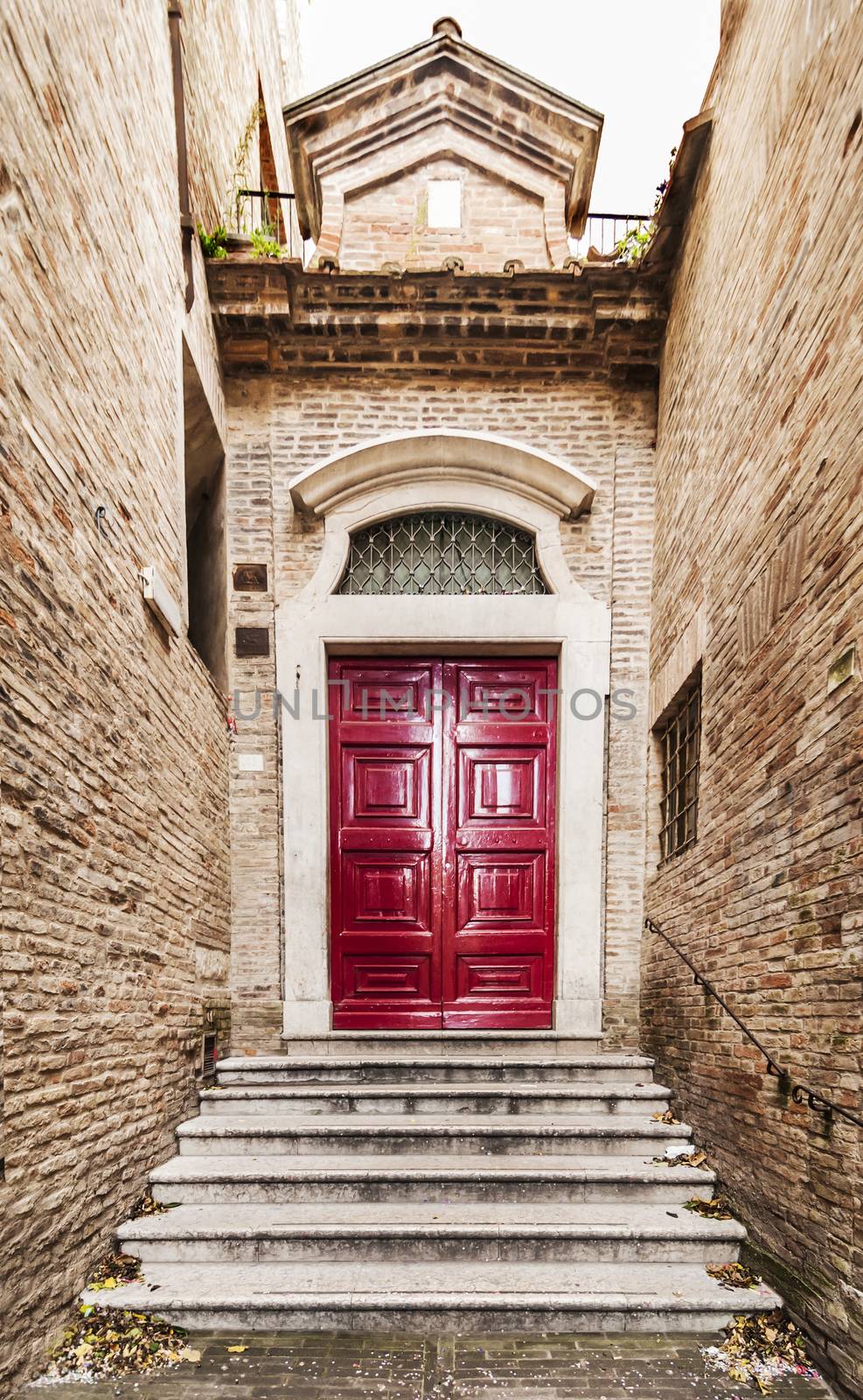 Old Italian front door by edella
