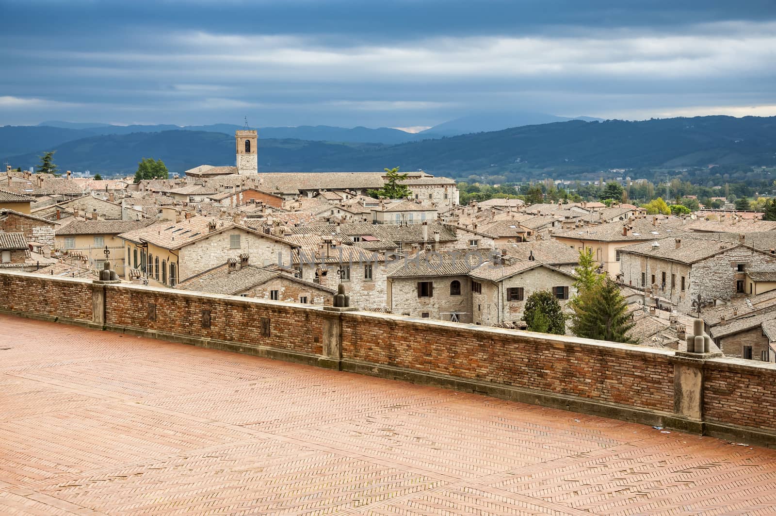 view of Gubbio by edella