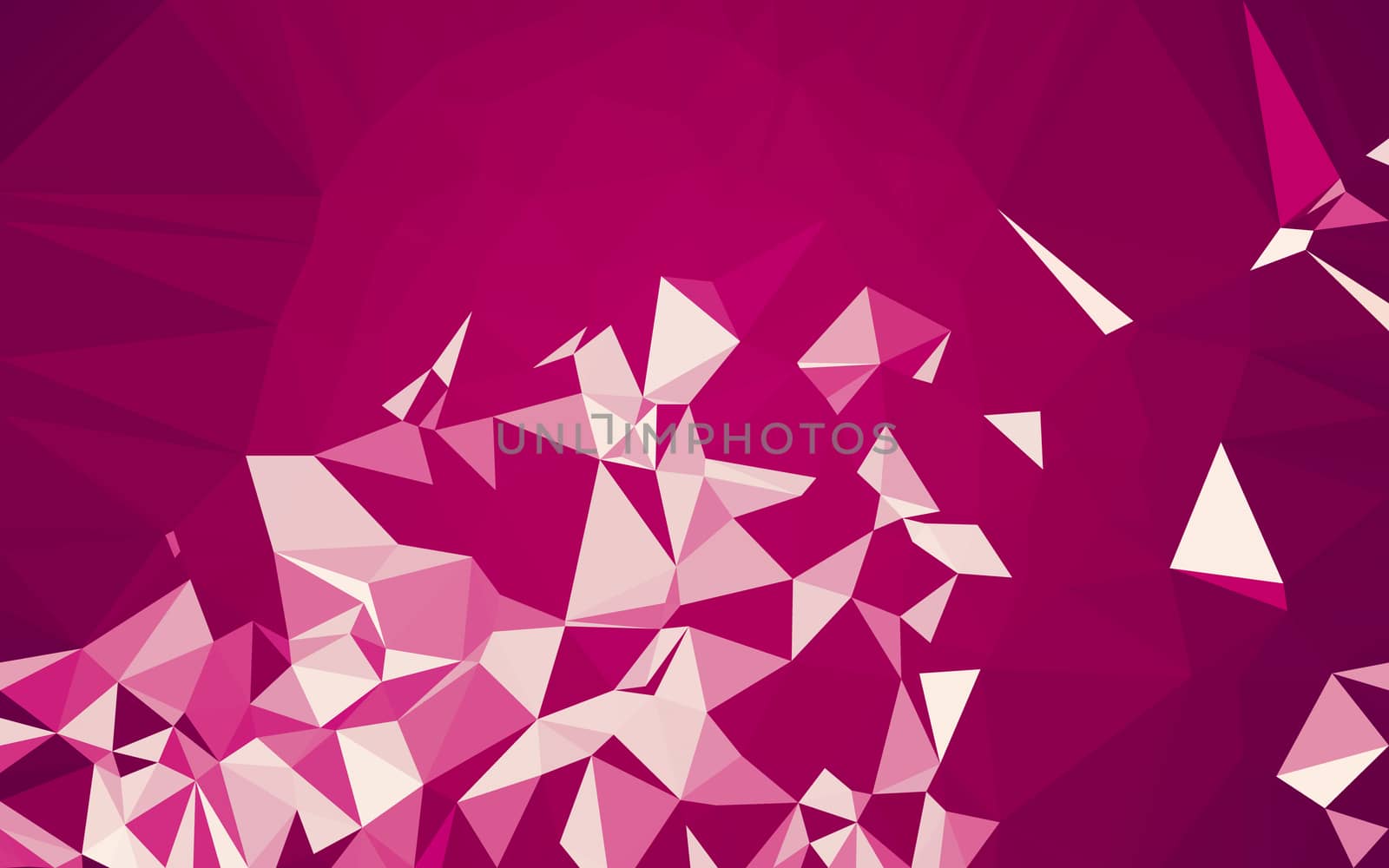 Abstract low poly background, geometry triangle, mosaic pastel color background