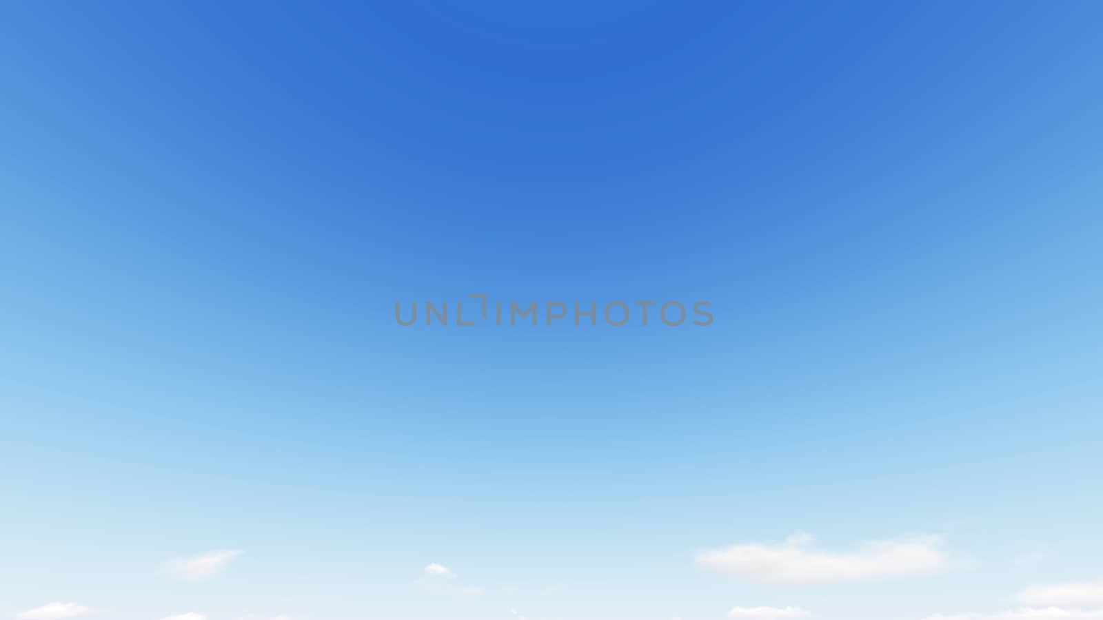 Cloudy blue sky abstract background, blue sky background with tiny clouds, 3d rendering

