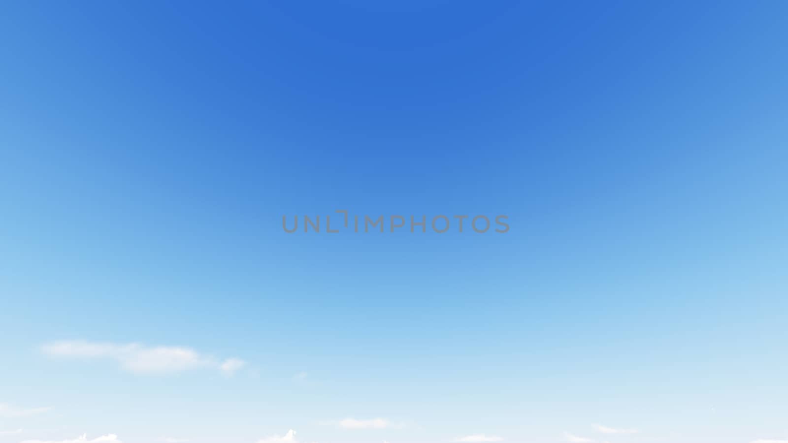 Cloudy blue sky abstract background, blue sky background with tiny clouds, 3d rendering

