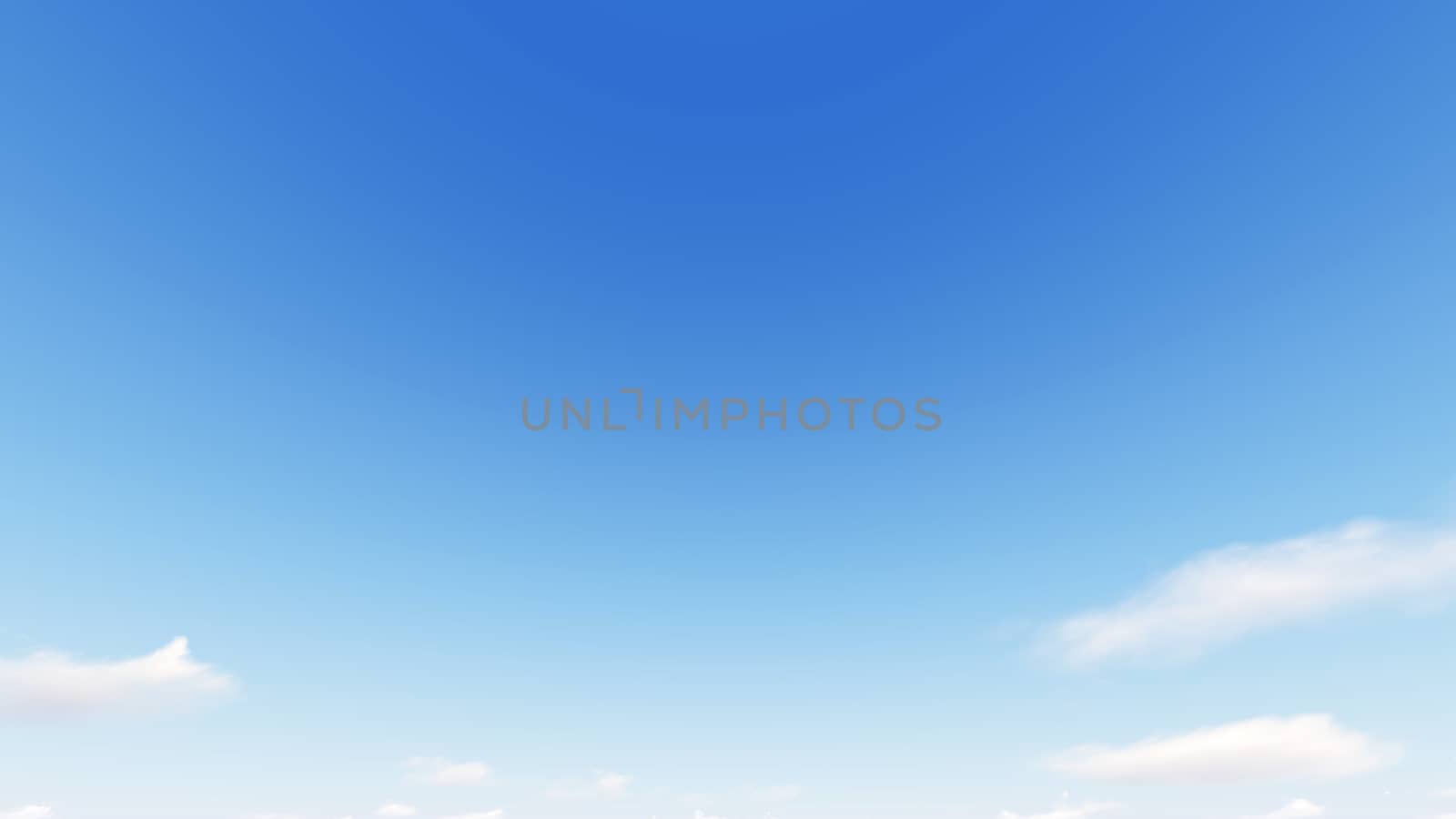 Cloudy blue sky abstract background, blue sky background with tiny clouds, 3d rendering

