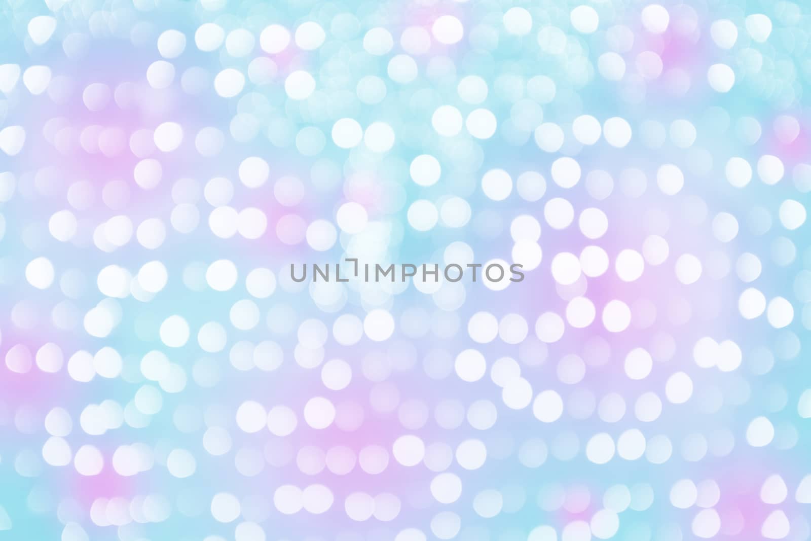 defocused, abstract background color light bokeh circles, for Christmas background.