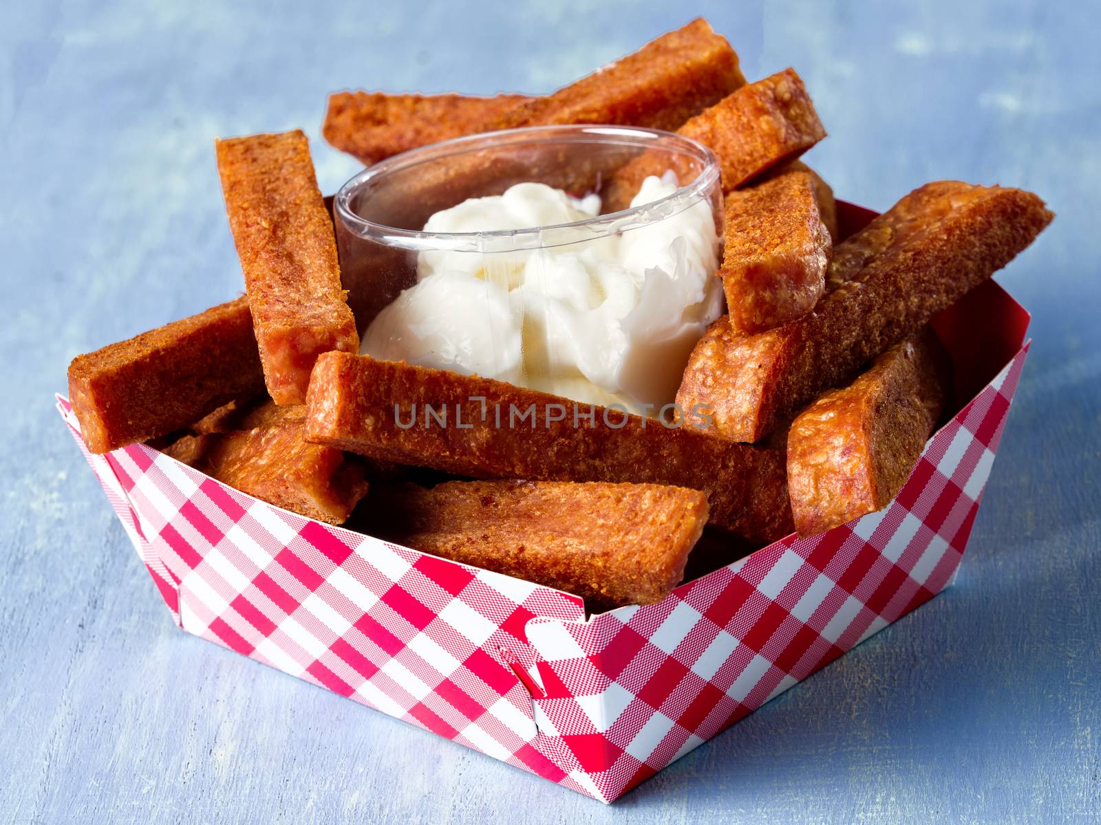 rustic comfort food snack spam fries by zkruger