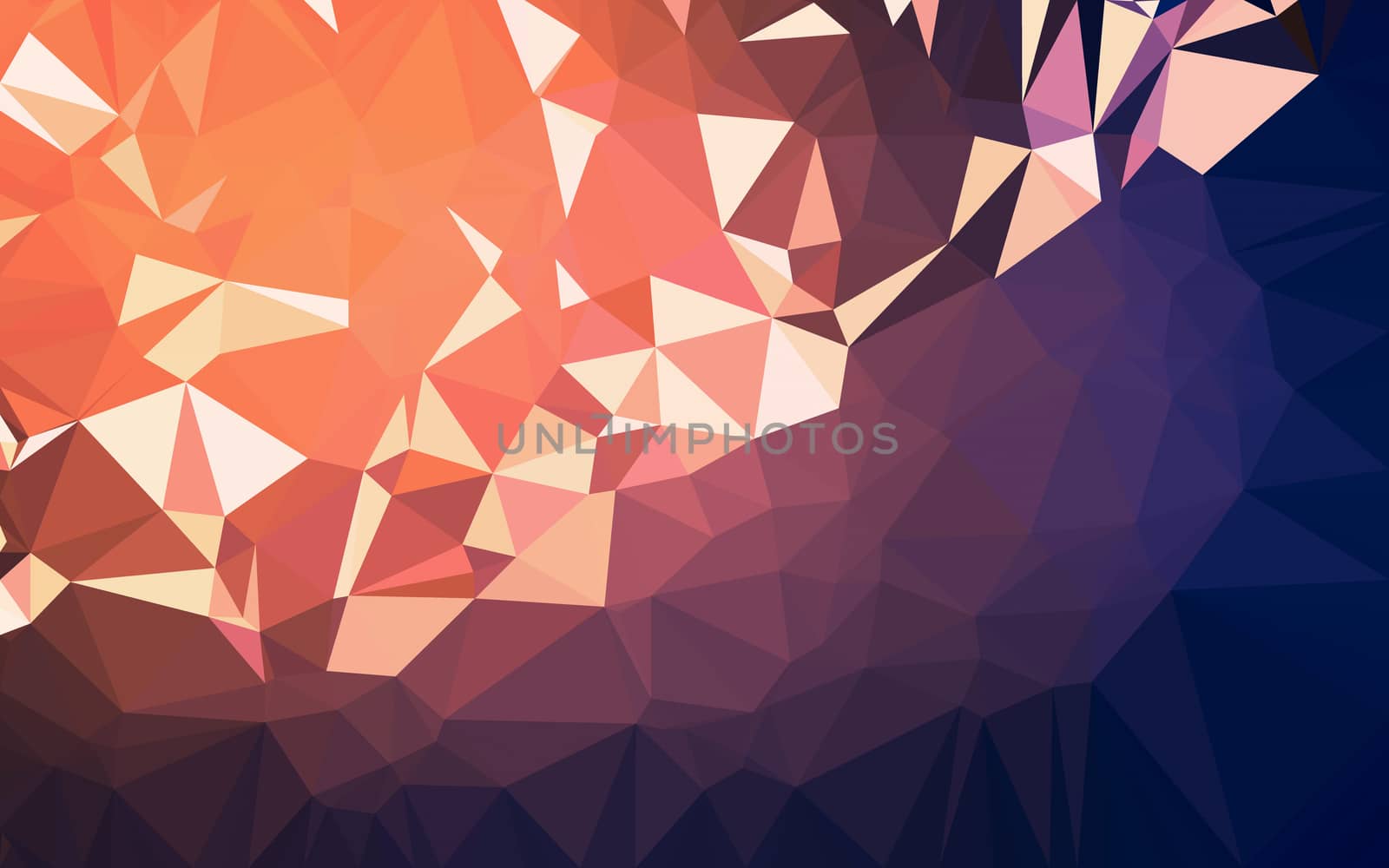 Abstract low poly background, geometry triangle, mosaic pastel color background